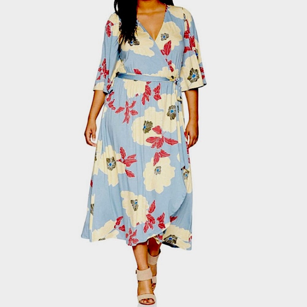 Rachel Pally Bloom Tristan Wrap Dress